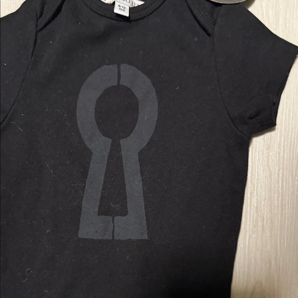 Cara Loren Black Bodysuit for Baby Size 6-12 months